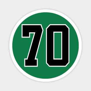 Number 70 Magnet